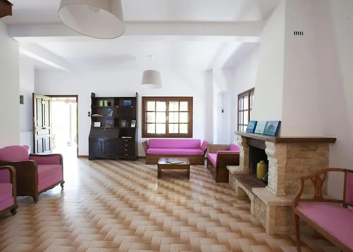 Wonderful With Huge Yard, At Potamos Villa